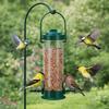 3pcs/set Windproof Hanging Bird Feeder Metal Mesh Bird Food Dispenser Bird Feeding Station  Outdoor