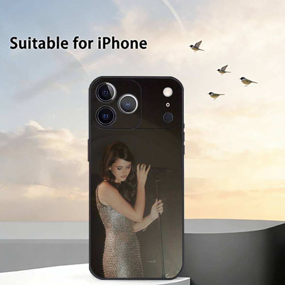 Sienna Spiro S-Singer Phone Case For iPhone 17, 16,15,14,13,12,11 Plus,Pro Max, Others Soft Black Cover iPhone12