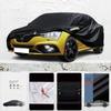 For Renault Megane Anti-UV Sun Shade Rain Snow Resistant Dustproof Black Cover Car Umbrella Full Car Cover Outdoor Protection