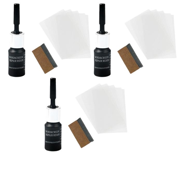 1/2/3PCS Car Windshield Cracked Repair Tool DIY Car Window Phone Screen Repair Kit Glass Curing Glue Glass Scratch Crack Restore