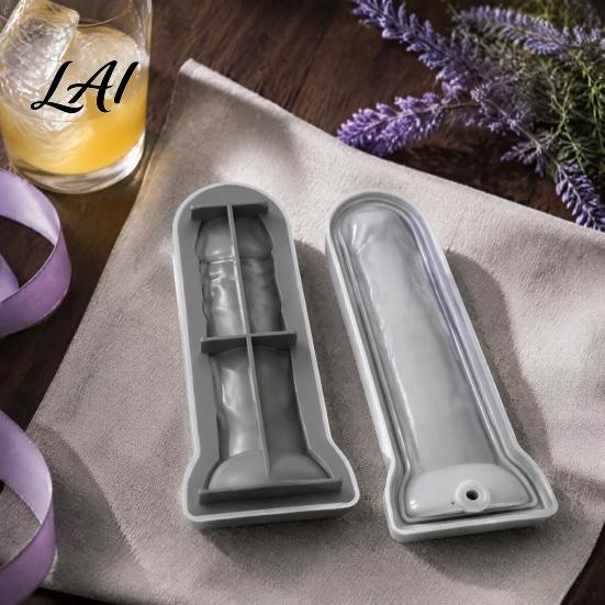 Lustige Form Eiswürfelformen Streichwürfelform Silikon Einfache Entformung Neuheitstablett Kreativer Getränkekühler Antihaft Flexibler Hersteller für Cocktails Whiskey