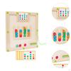 Magnetic Color and Shape Maze 22x22cm for Toddlers Kids Gifts Montessori Toy