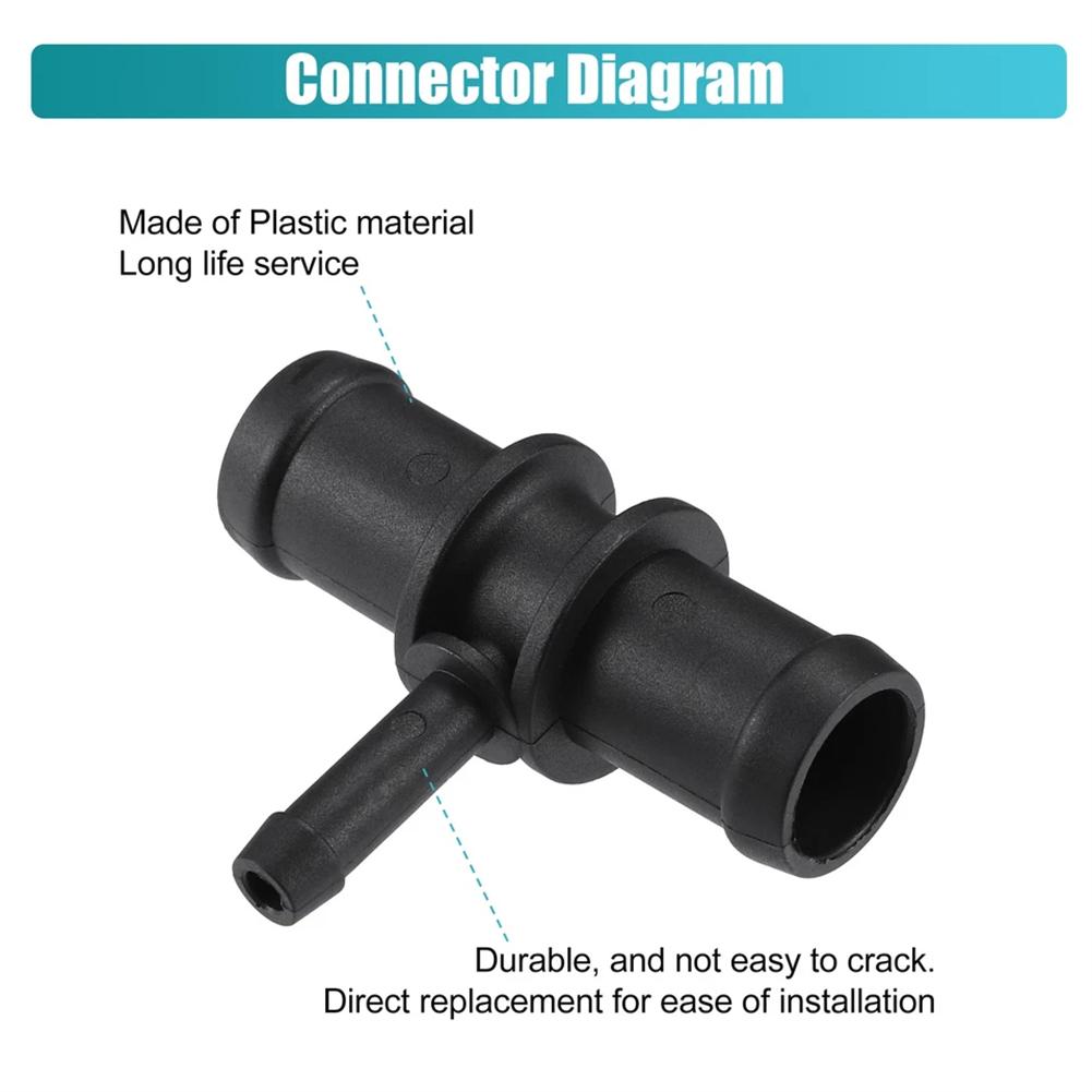 Engine Coolant Hose Connector for BMW For MINI Cooper S R53 17127518614 OEM Fit for Manual Transmission Vehicles