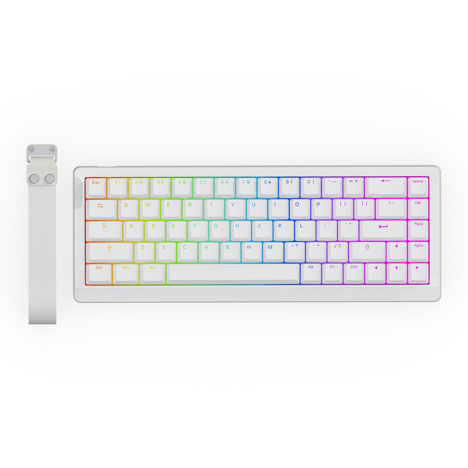 

EPOMAKER HE68 Lite Hall Effect Magnetic Gaming Keyboard with 8000Hz Polling Rate & 128K Scan Rate, 0.01mm Adjustable Triggers, 0.125ms Latency,