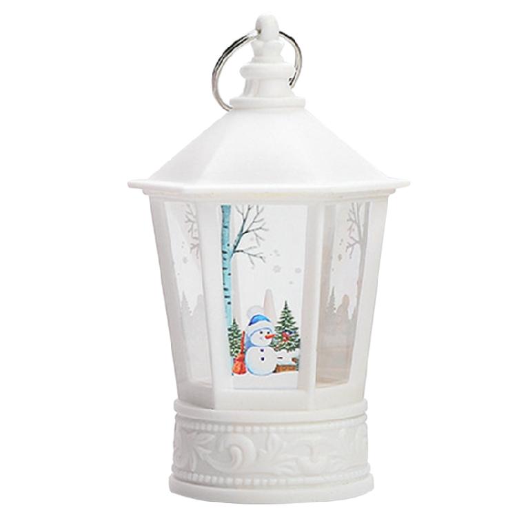 Christmas Lantern LED Lighted Holiday Hanging Home Decorations Family Gift