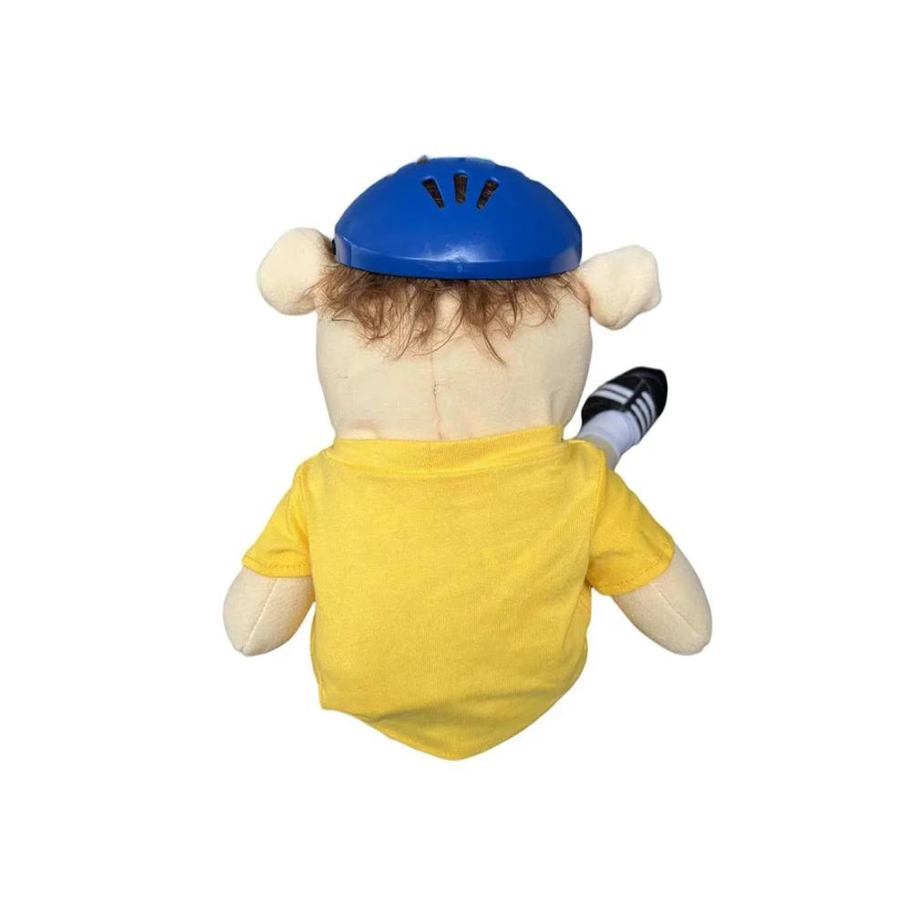 60cm Jeffy Hand Puppet Plush Children Soft Doll Talk Show Party Props Christmas Doll Plush Toys Puppet Kids Gift