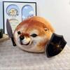 Cartoon Shiba Inu Dog Abstract Toy PP Cotton Shield Dog Plush Keychain  Birthday Gift