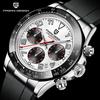 Pagani Design Sport Wristwatch For Man Top Brand Stainless Steel Waterproof Clocks Men Watch Military Quartz WristWatch
