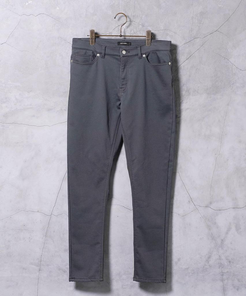 Shop Stretch Slim Pants Size Skinny Slim Warm Cold Fleece Golf Solid Navy [JIGGYS SHOP] Jiggy's Fleece-Lined S, Gray, Men's Bottoms, Fit, Warm,