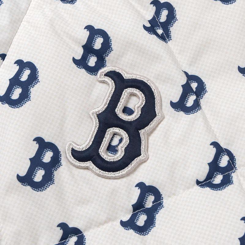 New MLB Down Jacket Unisex Blue White 3ADJM0646-43WHS