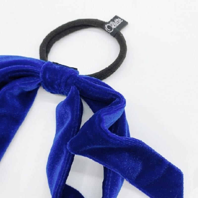 SO`SALT Jennifer Olette Velvet Bow Hair Tie JI2D112002