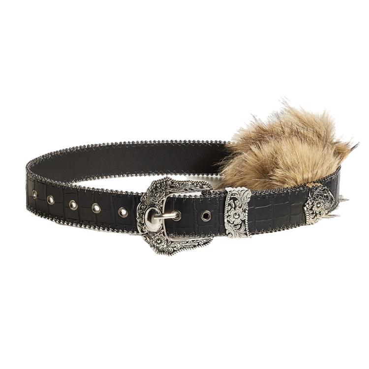 

Retro Western Waist Sash PU Leather Gothic Adjustable Waistband Waist Cinching Belt Statement Jewelry Gift 1 чёрный