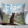 Cartoon Movie FFlow Pillow Case Fashion Square Pillowcase Bedroom Sofa Room Ins Decoration Leisure