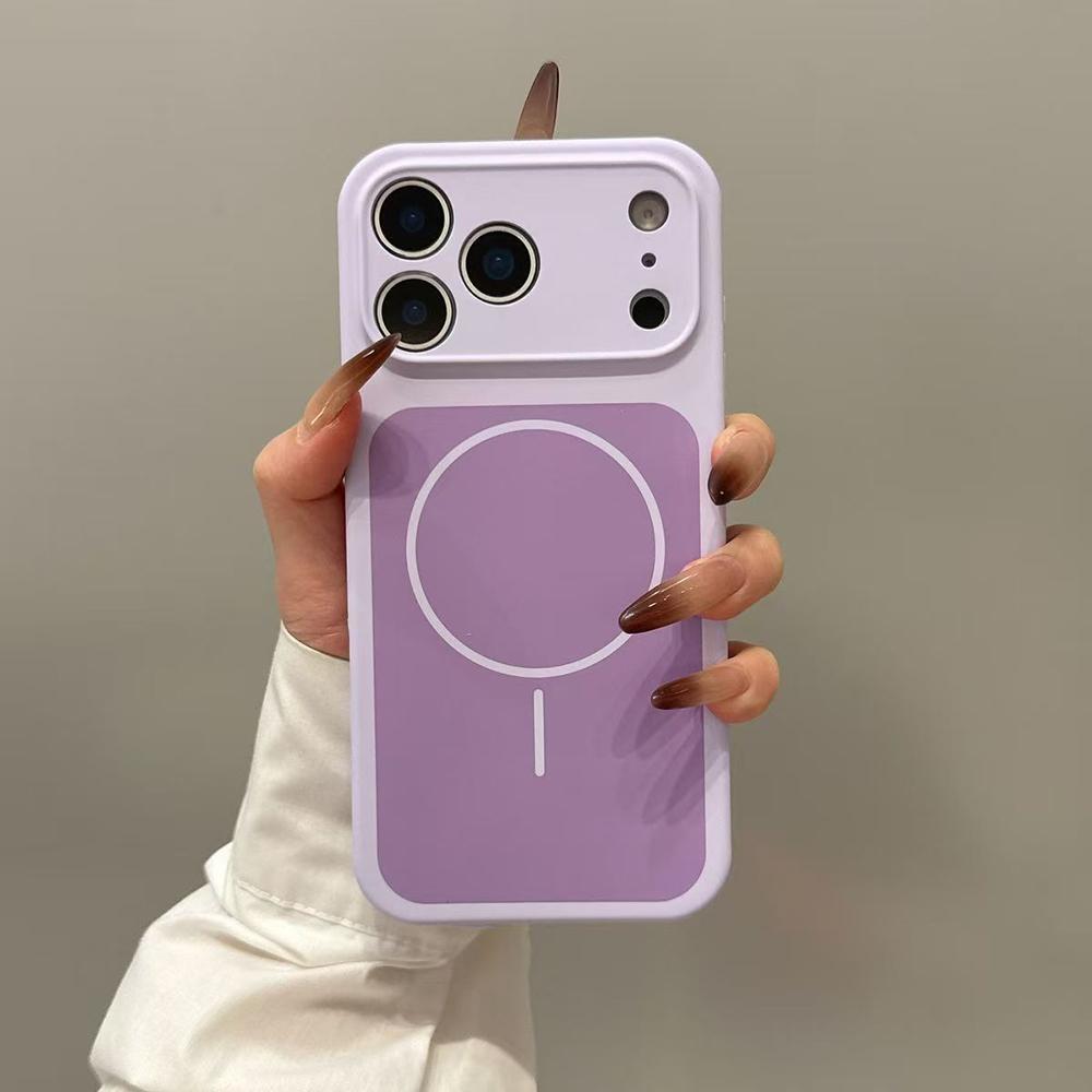 Original Liquid Silicone Pure Color Phone Case For iPhone 17 Pro Max 17Pro 17 Air For Magsafe Magnetic Wireless Charging Cover