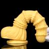 Golden Horse Dildo Silicone Soft Anal Plug Masturbator Strap on Penis Sex Toys Big Dick Realistic Cock Fisting Slave BDSM