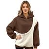 Wearable Blanket Hoodie - Warm  Print Sweatshirt For Adult Women, Moms, Men
