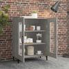 Vidaxl Cabinet, Concrete Grey, 69.5X34X90 Cm, Wood-Based Material