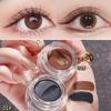 Black Brown Waterproof Eyeliner Gel Cream Quick Drying Smooth No-smudging Lasting Eye Liner Mud Makeup Tools With Brush Cosmetic