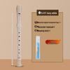Swan Brand German Style 6/8-Hole Treble Recorder, Beginner C Key Flute for Children and Students