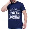 Plus Size Summer Boys Tshirt Some People Are Like Clouds When They Disappear Its A Beautiful Day Short Sleeve New Arrived