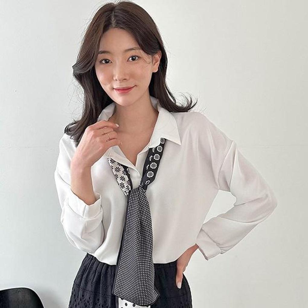 Women's Daily Vinci Spring/Autumn Patterned Scarf