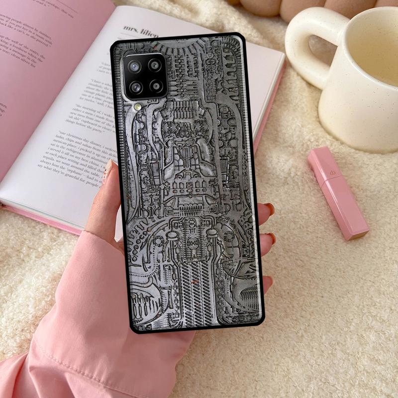 Hr Giger Li II For Samsung Galaxy A55 A35 A15 A32 A12 A22 A52 A54 A34 A14 A56 A36 A26 A16 A13 A53 A06 Case