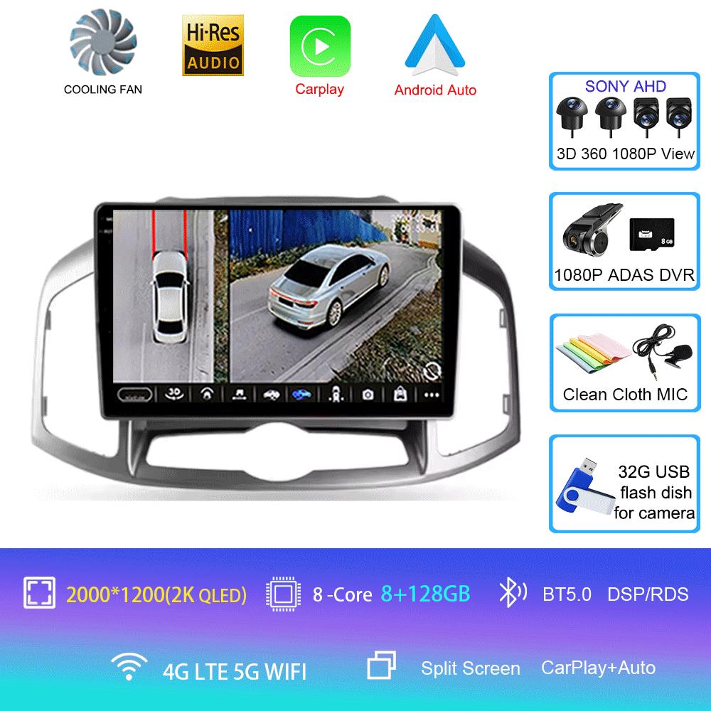 Android 14 WIFI For Chevrolet Captiva 1 2011 - 2016 Car Radio Multimedia Video Player Navigation Stereo GPS No 2din 2 Din Dvd