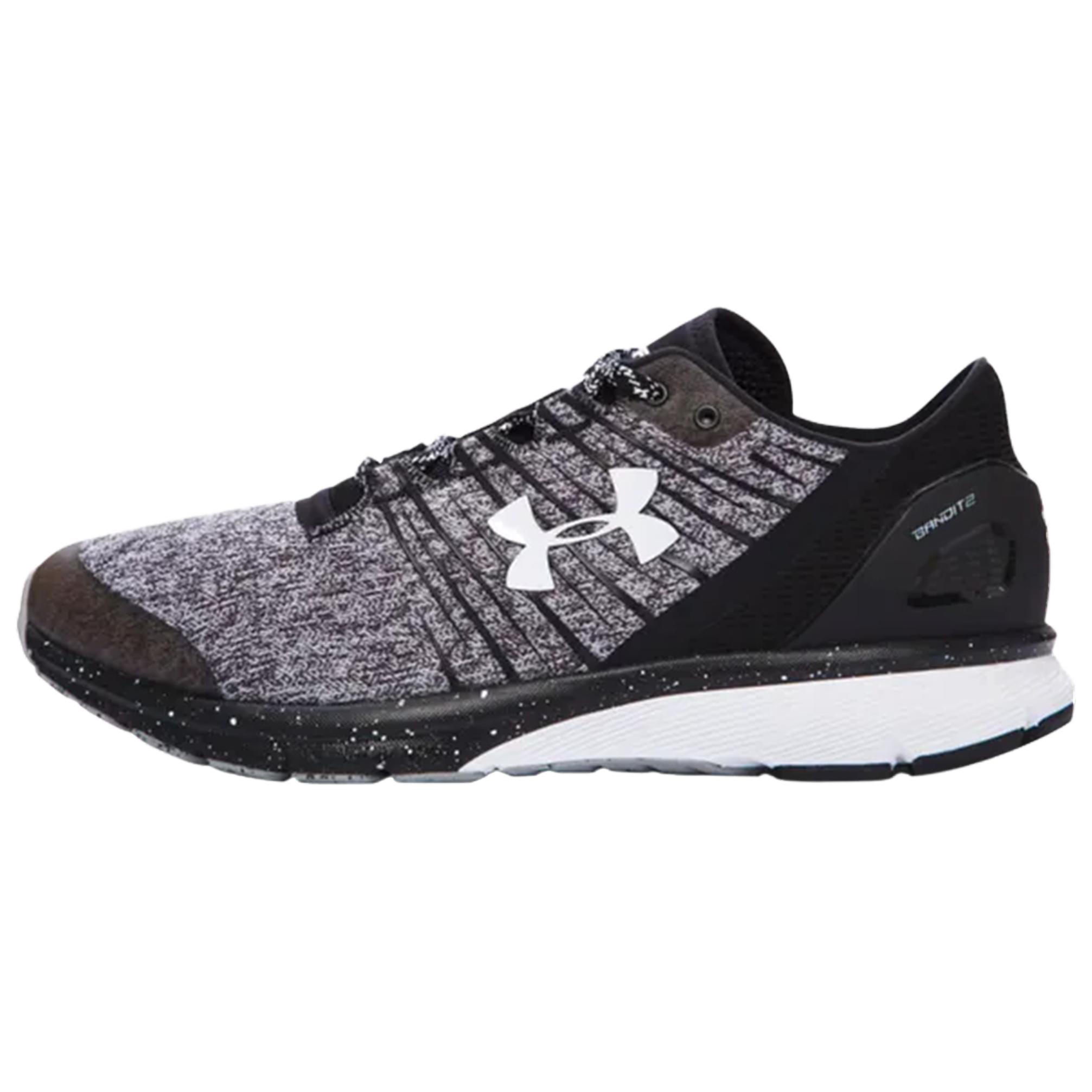 Under Armour Charged Bandit 2 Men Sneakers Black Grey 1273951-002 42