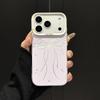 ins star bow is suitable for Apple iPhone17Promax mobile phone case IP16 color silver IMD large hole 15 sets