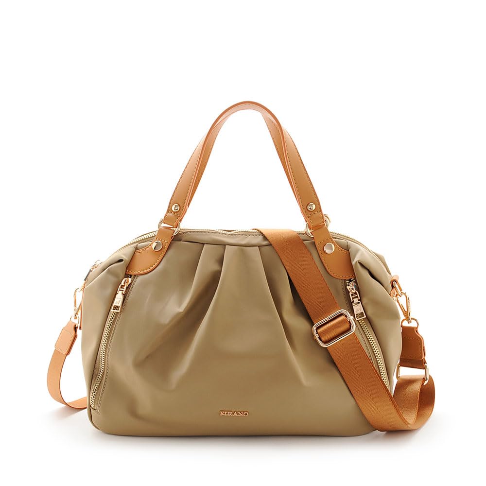 

легка нейлонова сумка з боковою блискавкою для ARNO Filano Arno бежева [FIRANO] Водовідштовхувальна жіноча, ЕТИКЕТКА, Етикетка, A402708, бежевий