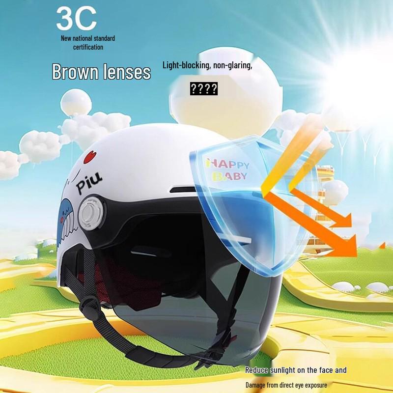3C Certified Universal Children's Helmet for All Seasons – Summer Sun & Fall Protection for Boys & Girls Riding Electric Scooters