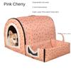Pet Large Dog House Fully Detachable and Washable Pet Kennel Cylindrical Portable Dog Room Golden Hair Room Kennel