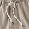 Side and Back Pockets Summer Relaxing  Solid Color  Thin Side and Back Pockets Mid Rise Male Shorts Activewear Shorts