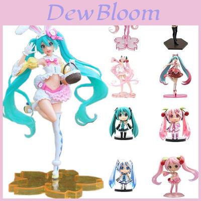 Hatsune Miku Dessin Animé Chanteuse Virtuelle Manga Statue Figurines Superbe Modèle de Collection Jouet