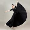 Flamenco Skirt for Women Spanish Dance Skirt Belly Dance Long Dress Big Swing Skirt Gradient Color 720 Performance Gypsy Skirt