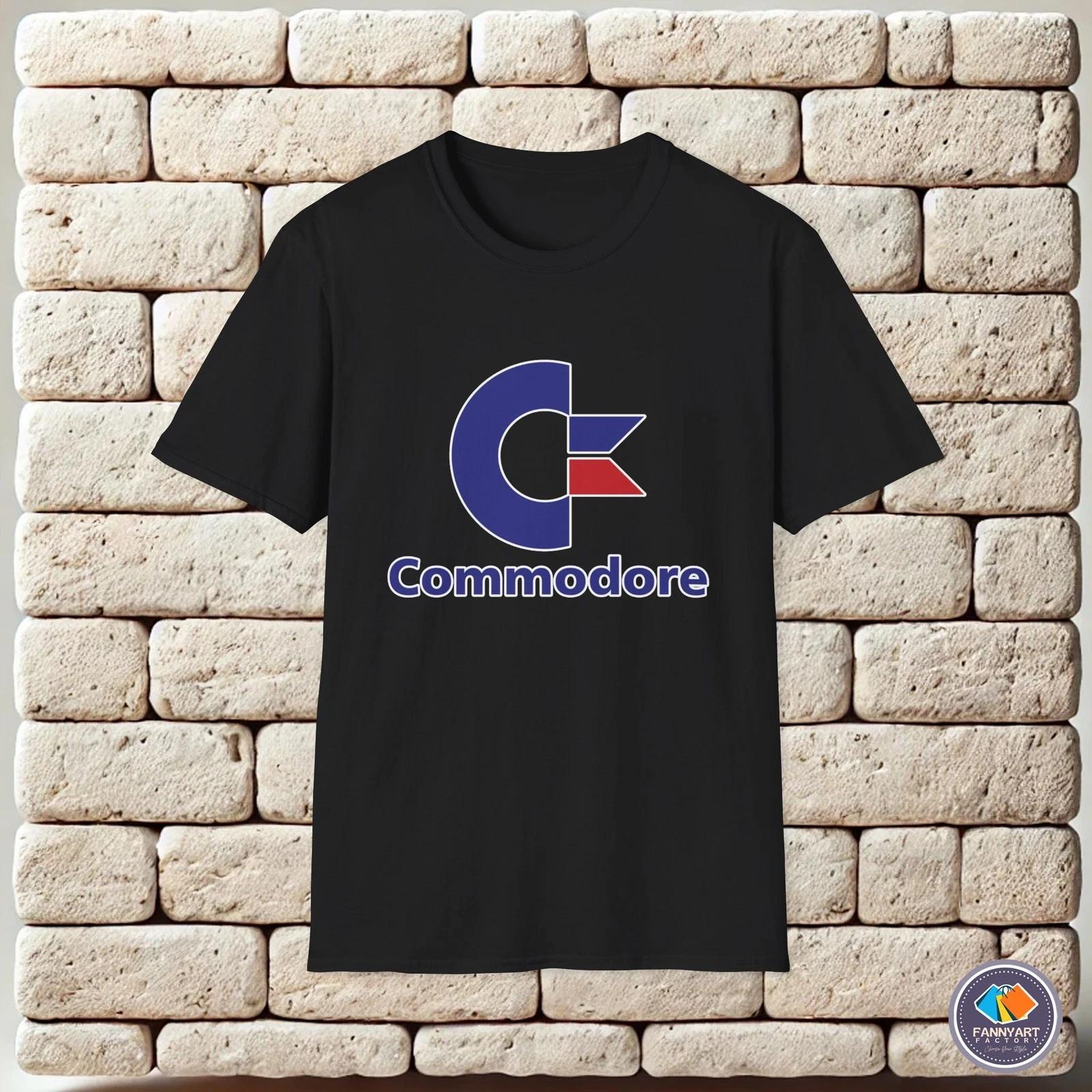 Commodore Logo Unisex T-Shirt 4XL