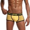 Men Sexy Underwear Letter Printed  Shorts Bulge Pouch Underpants
