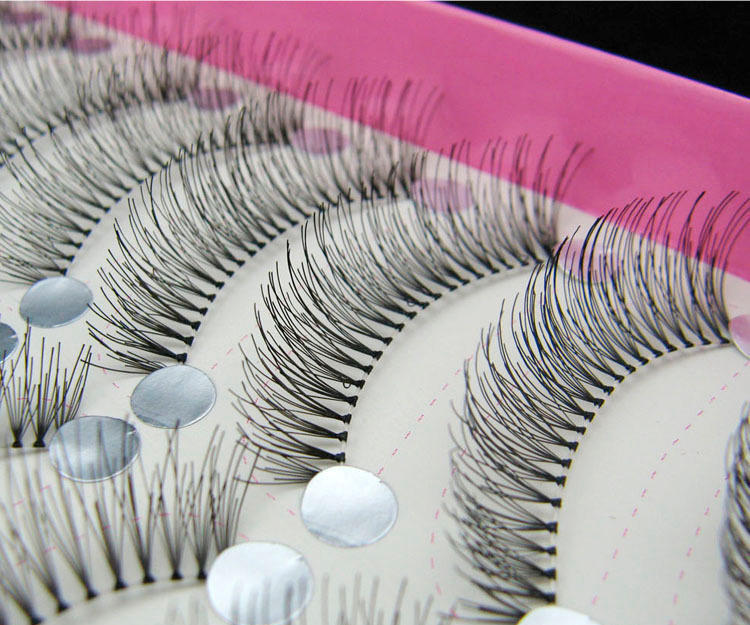 10Pairs Thick Long False Eyelashes Set Eyelash Eye Lashes Beauty Makeup ...