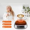 Kaffekoppvarmer Koppvarmer for Hjemmekontor Elektrisk Underlag Konstant Temperatur Varm Tebrygger Tallerken Melk Vann Varmematte