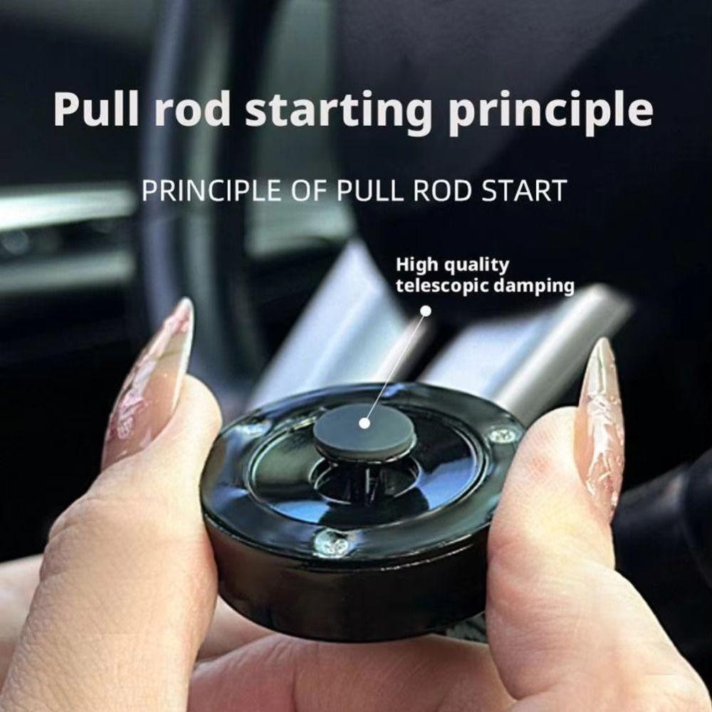Push Lever Push-to-start Rocker Retro Joystick Decoration One-Touch Start Button Car Accessories