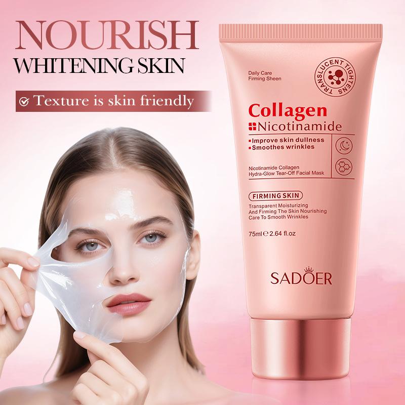 Niacinamide Collagen Tear Mask 75ml Moisturizing Water Gloss Mask Skin Care Products