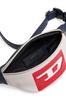 [Diesel] Unisex D-Logo Color Block Belt Bag X08358P4445 UNI White × Red H9016