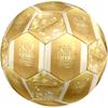 Ronaldo's Golden Ronaldo Legacy Soccer Ball Size 5 Football Machine Sewn Indoor/Outdoor Universal Football Surprise Collection Gift