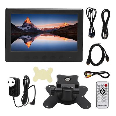 7 inç TFT LED Monitör VGA HD Multimedya AV BNC USB DC Girişli Taşınabilir HD Renkli Ekran