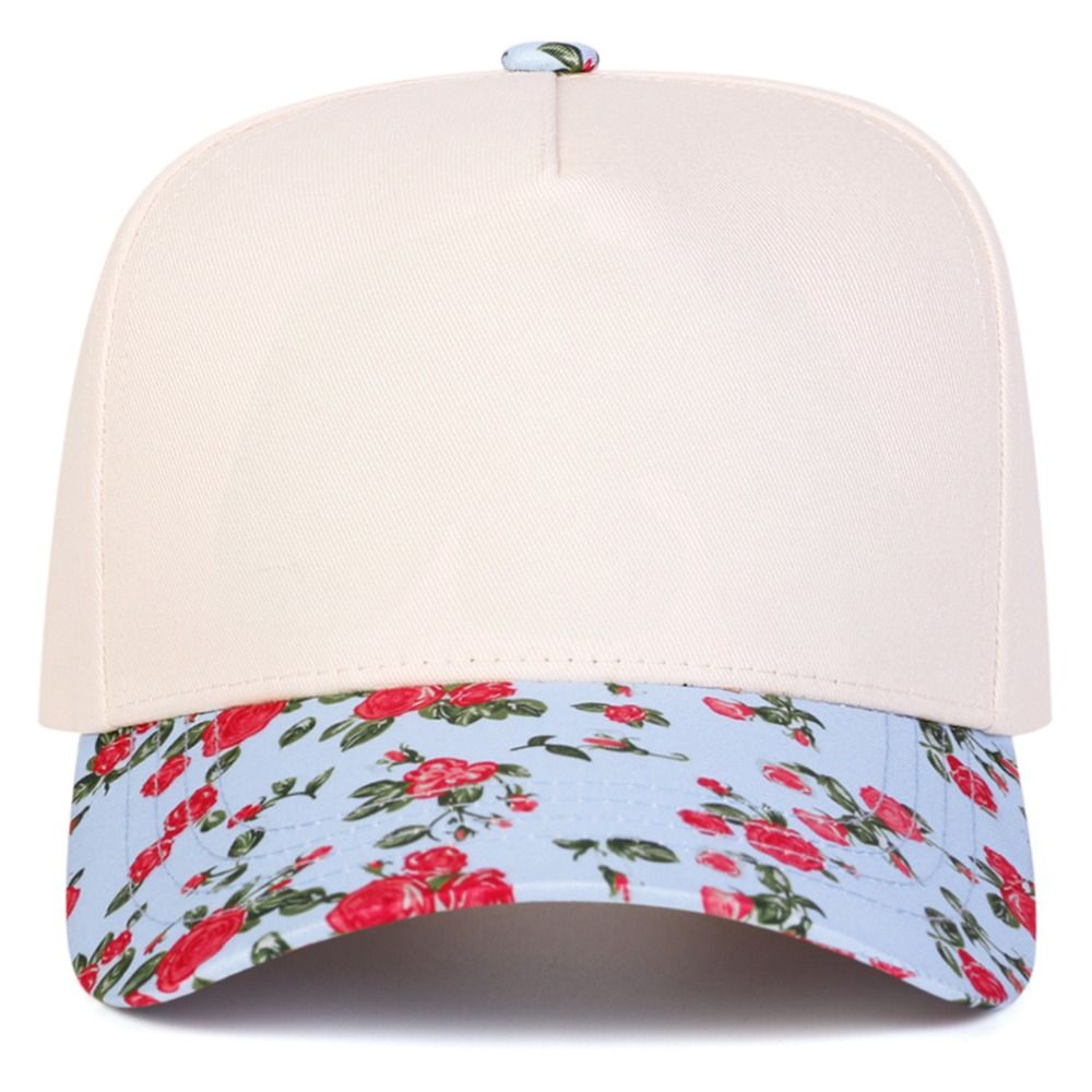 Adjustable Dad Hat Print Brim Sun Hat Fashion Street Visor Cap  Outdoor Sports