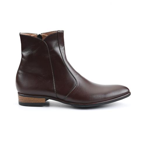 Roshoeman 6002 Zip-Up Boots Dark Brown