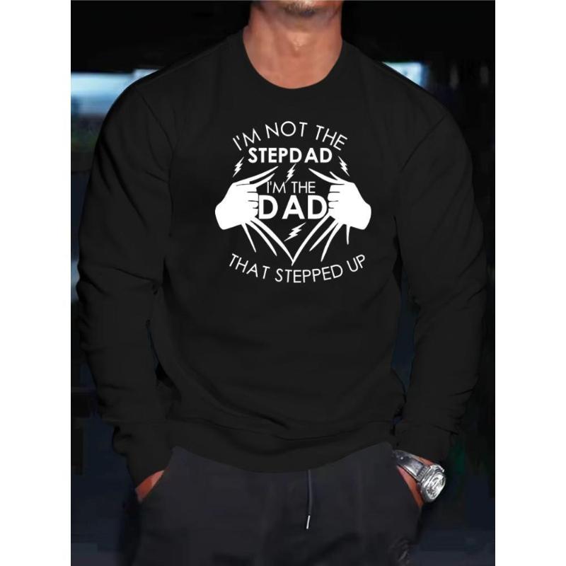 

Men s Crew Neck Sweatshirt, Great for Long-Term Daily Use, Durable Stitching & Soft XXL чёрный