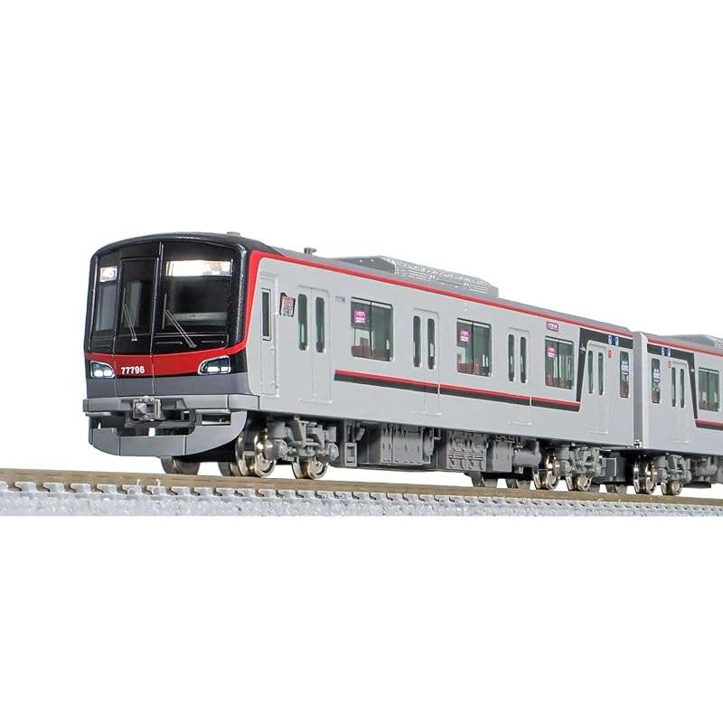 

green max N gauge Tobu model 70090 TH liner Car number selection formula 7-car train set powered 31961 model railway train