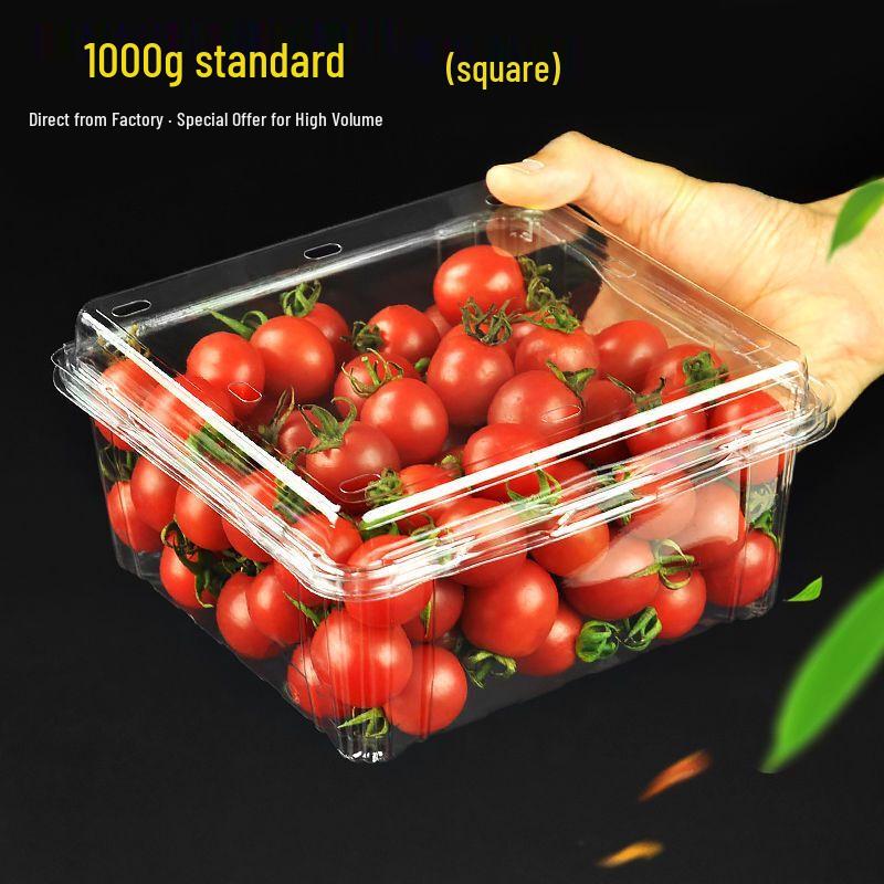 Plastic Fruit Container with Lid