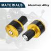 TUCKBOLD Motorcycle Handlebar End Plugs Aluminum Alloy 7/8" 22mm Stylish | Front Handlebar Grip